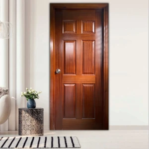 Cửa gỗ công nghiệp 6A-Căm xe