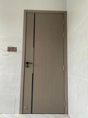 Cửa gỗ công nghiệp Carbon đẹp 2024