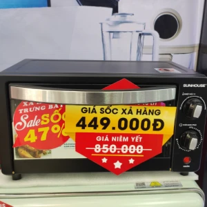 Lò nướng Sunhouse SHD4206 10 lít - Điện máy Công Thành 