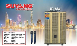 Loa di động SuYang K-186 - Điện máy Công Thành 