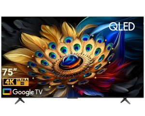 Google Tivi QLED TCL 4K 75 inch 75C655 model 2024, giá tốt