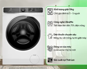 Máy giặt Electrolux Inverter 10 kg EWF1023P5WC