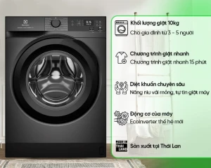 Máy giặt Electrolux Inverter 10 kg EWF1024D3SC