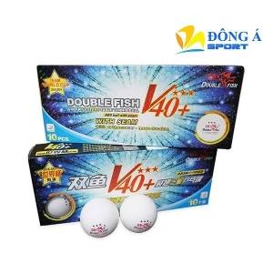 Quả bóng bàn Double Fish V40 3 sao hộp 10 quả