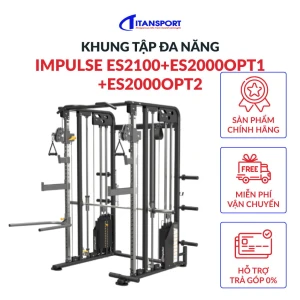 Khung tập đa năng Impulse ES2100 ES2000OPT1 ES2000OPT2 (tạ đôi 2*200LBS, ốp nhỏ)