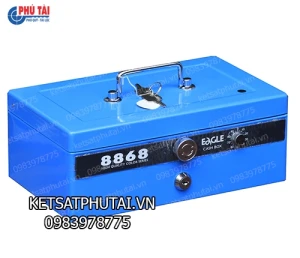 Hộp đựng tiền mật mã 8868-Blue