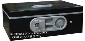 Hộp đựng tiền mật mã 8868-LB màu đen