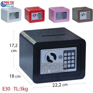 Két mini điện tử E30 tiết kiệm tiền thông minh có khe nóc