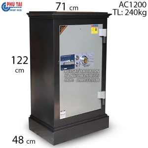 Két sắt chống cháy Adelbank AC1200 mã cơ thường