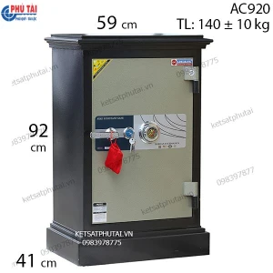 Két sắt chống cháy Adelbank AC920 khóa cơ thường