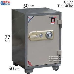 Két sắt chống cháy Goodwill GC77 cơ đổi mã