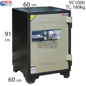 Két sắt cỡ lớn Adelbank VC1000 khóa cơ đổi mã