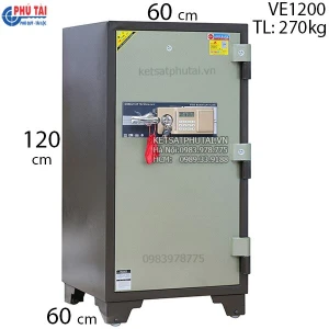 Két sắt cỡ lớn Adelbank VE1200 khóa điện tử