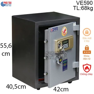 Két sắt điện tử Việt Tiệp Cao cấp VE590 (Tài Vượng)