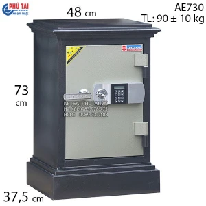 Két sắt gia đình khóa điện tử Adelbank AE730