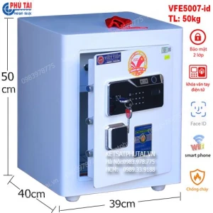 Két sắt khuôn mặt Việt Tiệp VFE5007-id vân tay mã số tích hợp app thông minh
