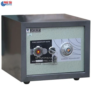 Két sắt mini giá rẻ Việt Tiệp VK46 mã cơ xoay