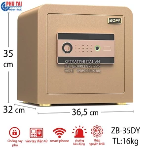 Két sắt mini nhập khẩu Bofa ZB-35DY khóa vân tay điện tử