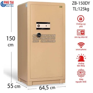 Két sắt nhập khẩu Bofa ZB-150DY khóa vân tay điện tử