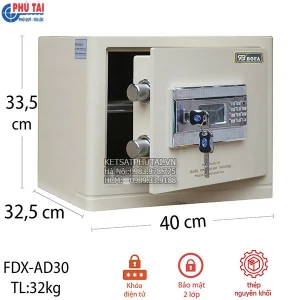 Két sắt nhập khẩu điện tử mini Bofa FDX-AD30