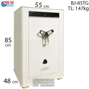 Két sắt nhập khẩu vân tay điện tử Bofa BJ-85TG (Trắng ngọc trai)