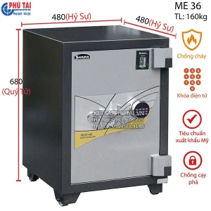 Két sắt Siêu cường Samurai ME36 khóa điện tử cao cấp