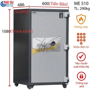 Két sắt Siêu cường Samurai ME510 điện tử Led đời mới