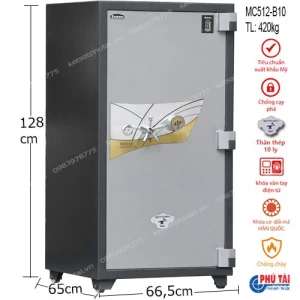 Két sắt siêu cường vỏ thép 10ly Samurai MC512-B10