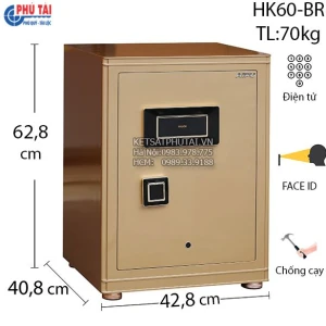 Két sắt thông minh nhận diện khuôn mặt Aifeibao HK-60BR