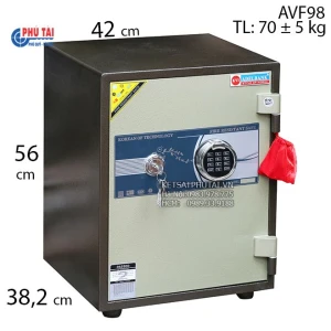 Két sắt vân tay điện tử Adelbank AVF98