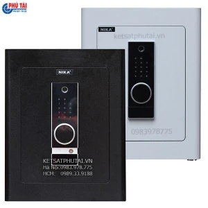 Két sắt vân tay điện tử Nika KDF485 thép tấm chống cạy