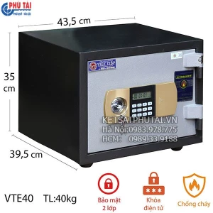 Két sắt Việt Tiệp mini VTE40 điện tử báo động