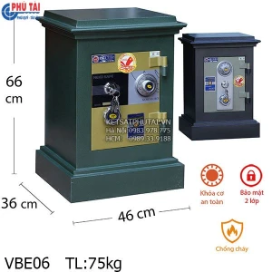 Két sắt Việt Tiệp VBC06 chống cháy khóa cơ