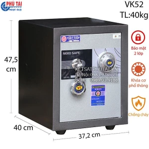 Két sắt Việt Tiệp VK52KC khoá cơ mẫu mới