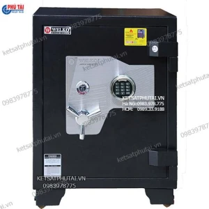 Két sắt Welko xuất Mỹ vân tay US68 FE-Black