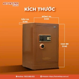 Két sắt Bofa BF-V-80BS2 Công Nghệ Khóa Vân Tay Điện Tử