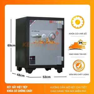 Két Sắt Việt Tiệp K54KC Khóa cơ