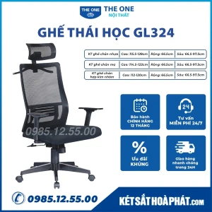 Ghế công thái học Hòa Phát The One GL324
