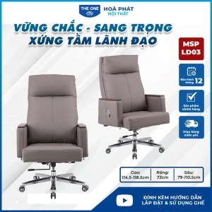 Ghế Lãnh Đạo BOSS CHAIR LD03 Đẳng Cấp Sang Trọng Cho Không Gian Làm Việc