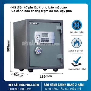 Két sắt Century MN50DT điện tử chống cháy