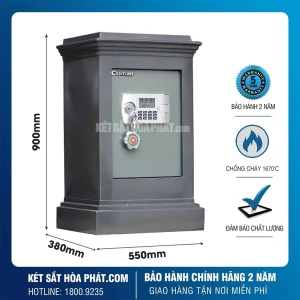 Két sắt chống cháy Century K56 điện tử