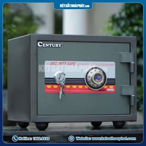Két sắt chống cháy mini Century MN36KC khóa cơ
