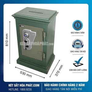 Két sắt Hòa Phát công đức KA810 khóa cơ