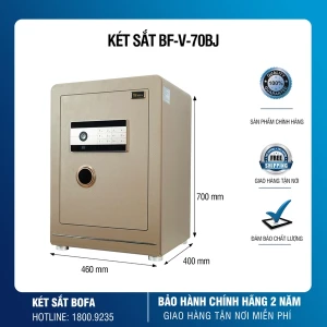 Két Sắt Nhập Khẩu Bofa BF-V-70BJ Vân Tay Điện Tử Cao Cấp Chính Hãng