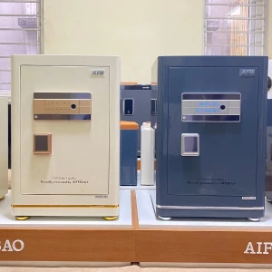 Két sắt AFB HK-A1D-60HM màu trắng, xanh vân tay thông minh