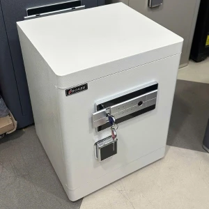 Két sắt Bokee BK50C thông minh vân tay điện tử màu trắng, xanh, nâu