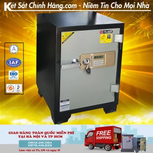 Két sắt C120KDT khóa điện tử chống cháy báo trộm