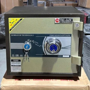 Két sắt Hàn Quốc Trusafe HQ63DM khóa cơ đổi mã mini chống cháy