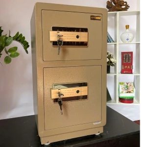 Két sắt HK-MD-80TR 2 tầng nhập khẩu Aifeibao vân tay điện tử