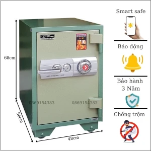 Két sắt hòa phát The one KS110K1C1 smart thông minh báo động về điện thoại